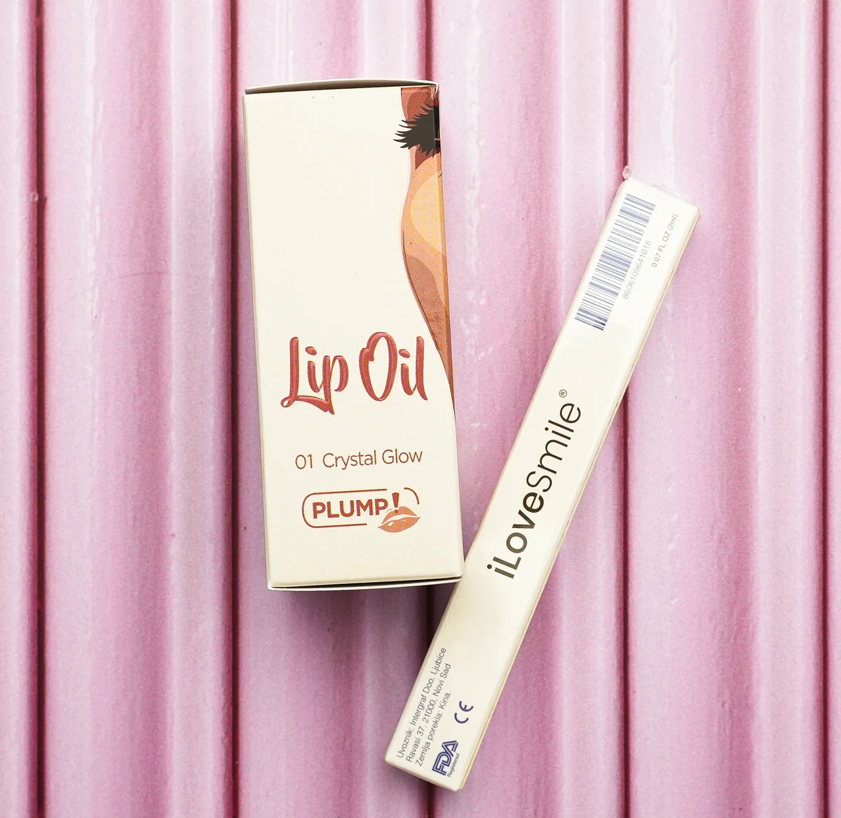 iLove Smile + Pretty Every Day Lip Oil – Crystal Glow