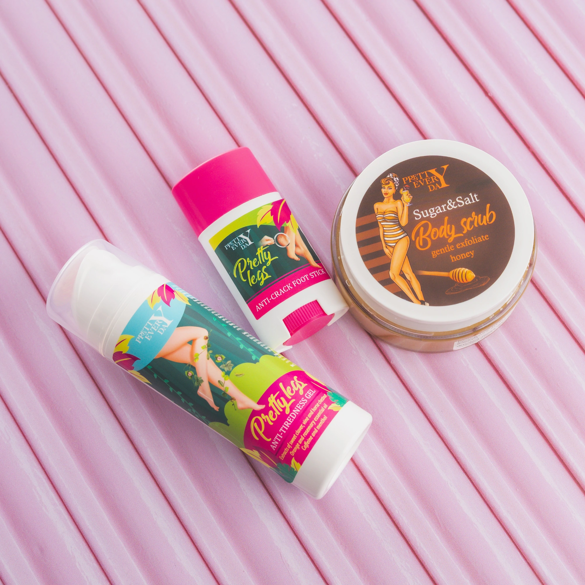 Set za negu i osveženje nogu – Pretty Legs